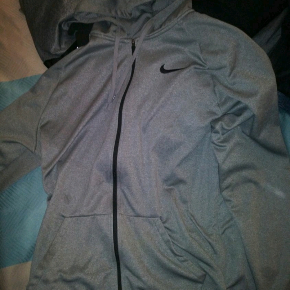 Nike DriFit zip up hoodie
